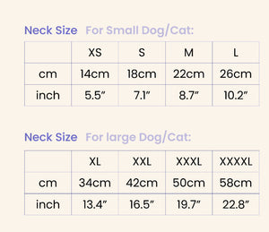 Ruffle collars
