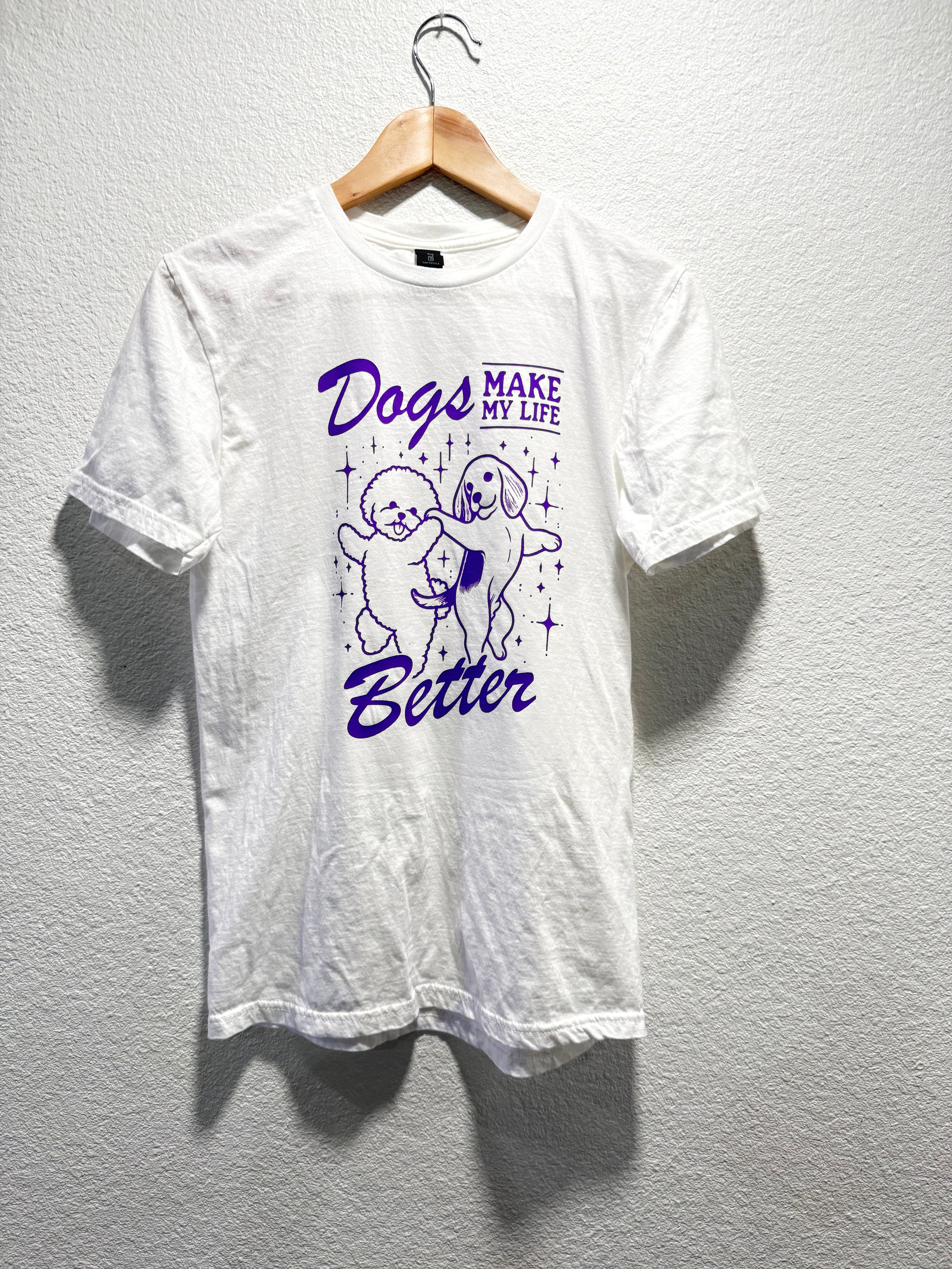 Dogs make life better T-shirt