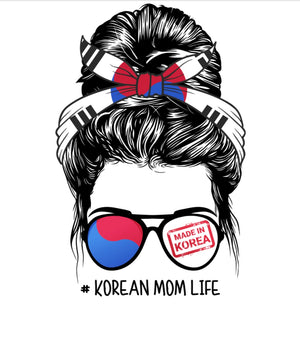 Korean mom life  t-shirt