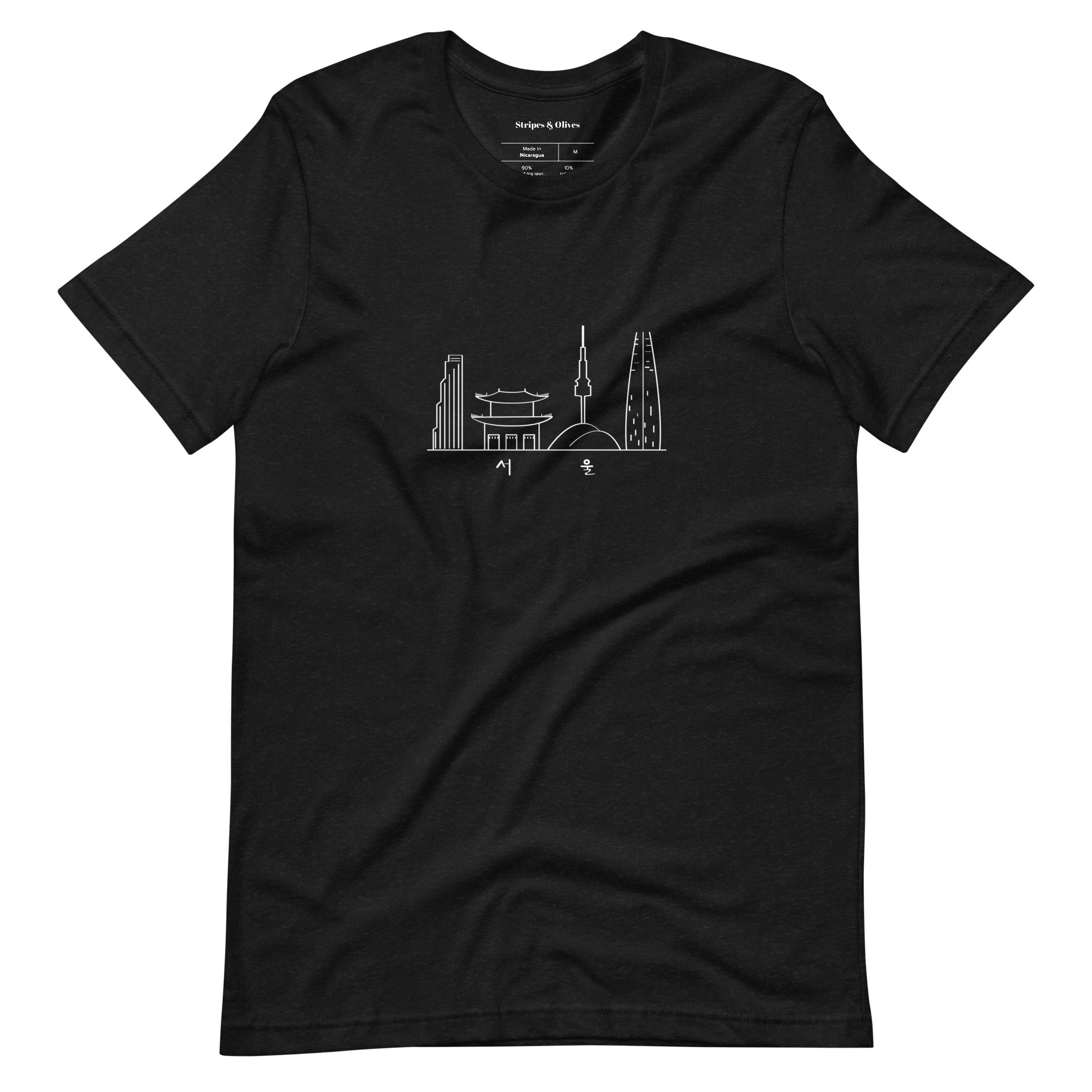 Seoul skyline t-shirt